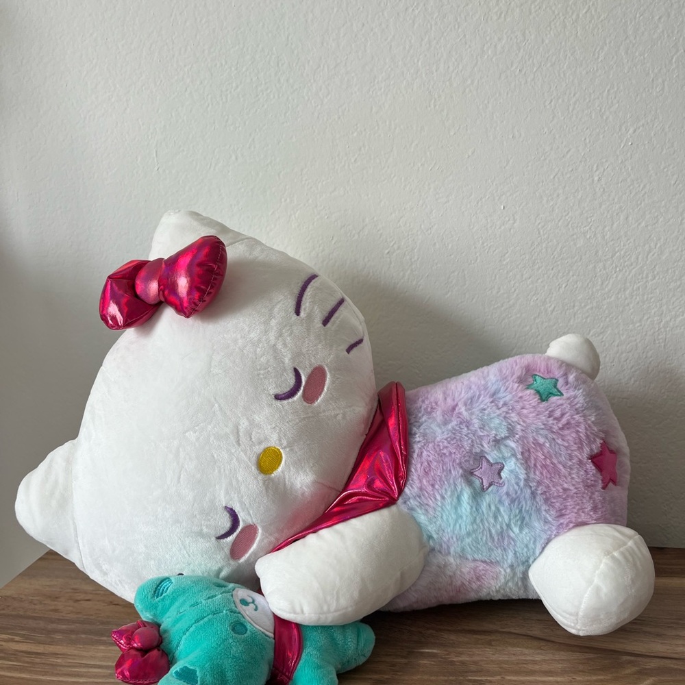 Hello Kitty Plush with Pink Bow